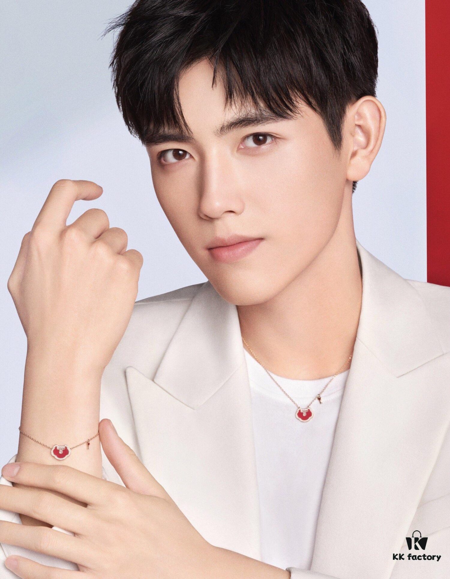 Reference wearing image! Extremely eye-catching when worn～