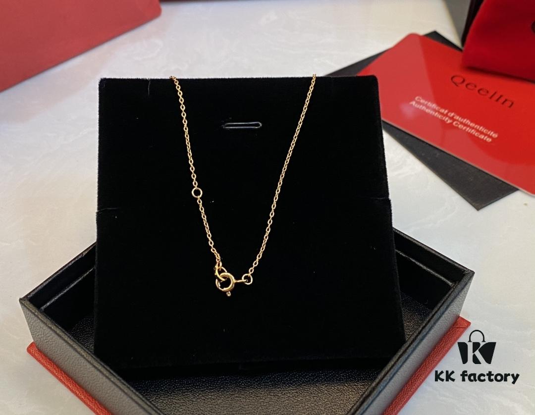 Real Photo of Little Red Lock Pendant, Exquisitely Crafted with High-Grade Red Agate and Encrusted Diamonds Resembling a Traditional Ruyi Lock