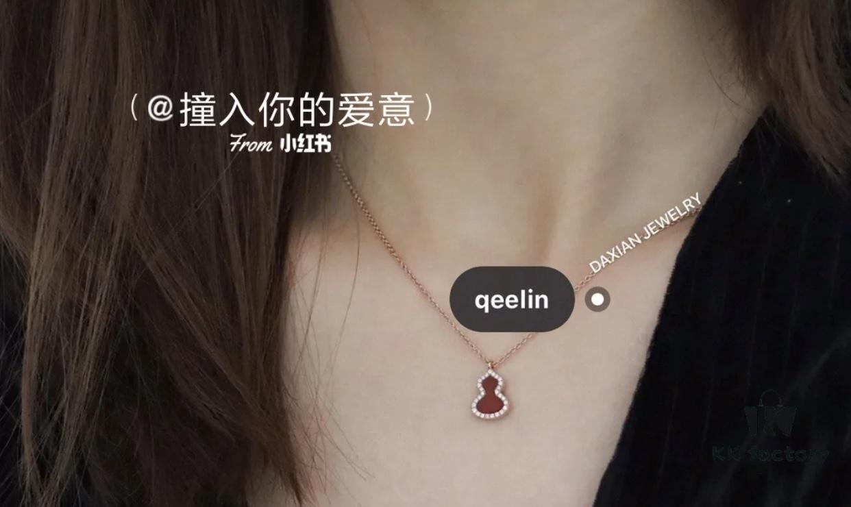 Classic Style Never Goes Out of Fashion, This Small Gourd Necklace Is Versatile and Matches Any Outfit