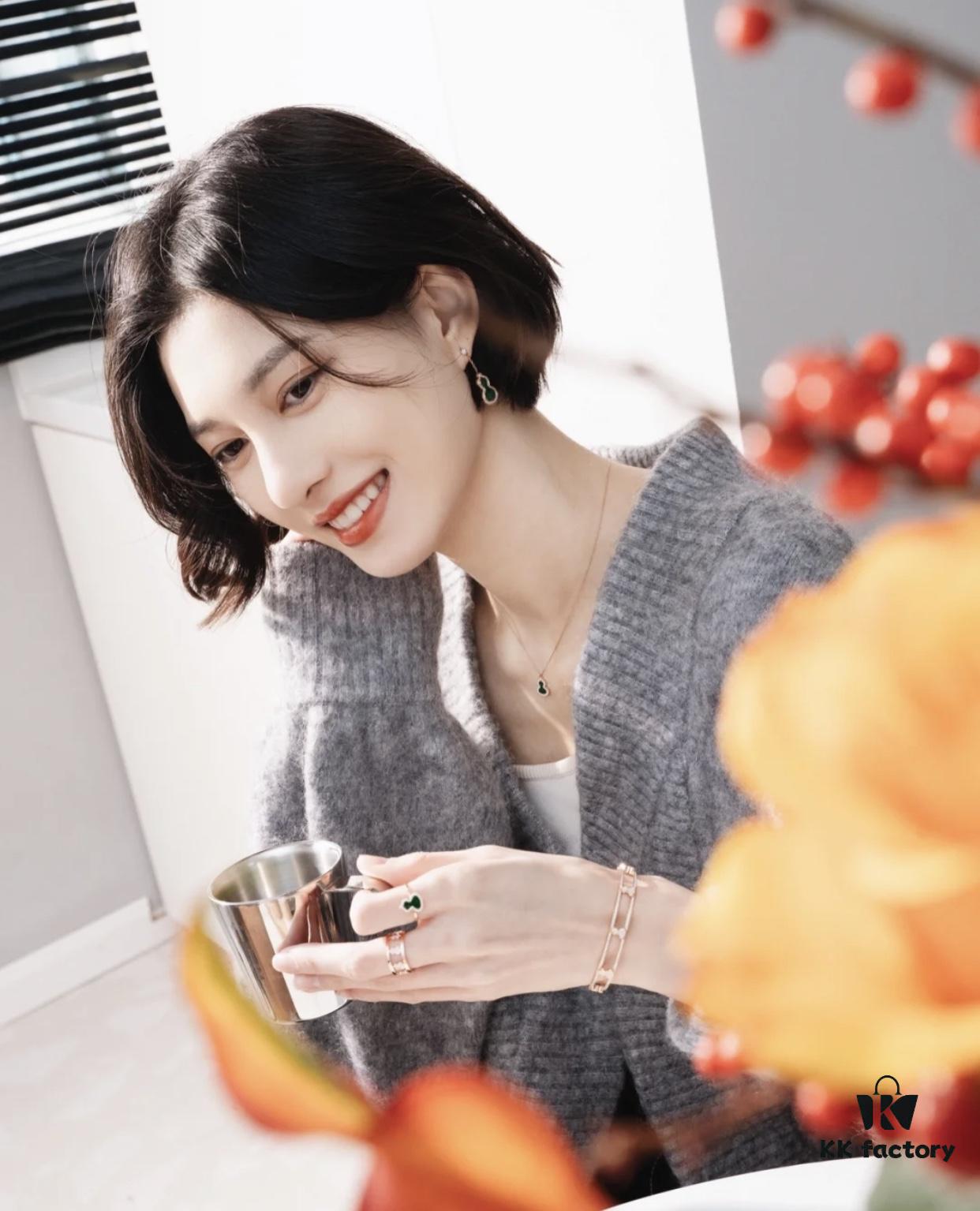 Green Gourd Must-Have 💚 Complements Skin Tone and Exudes Elegance!