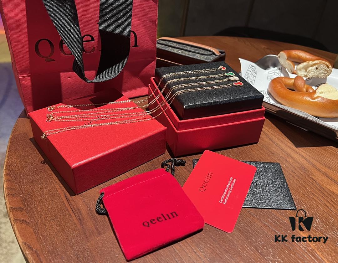 Qeeli's Classic Necklaces: Lucky Gourd and Love Lock, Packed with Meaning