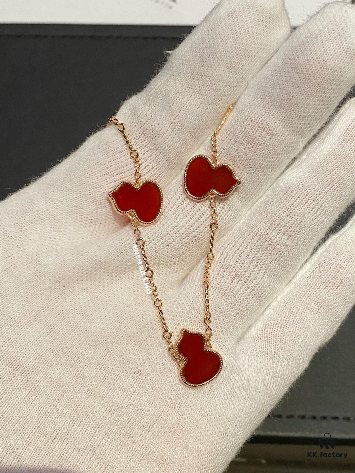 Qeeli*n Gourd Bracelet Necklace, Wulu Series, Symbolizing Great Blessings and Prosperity