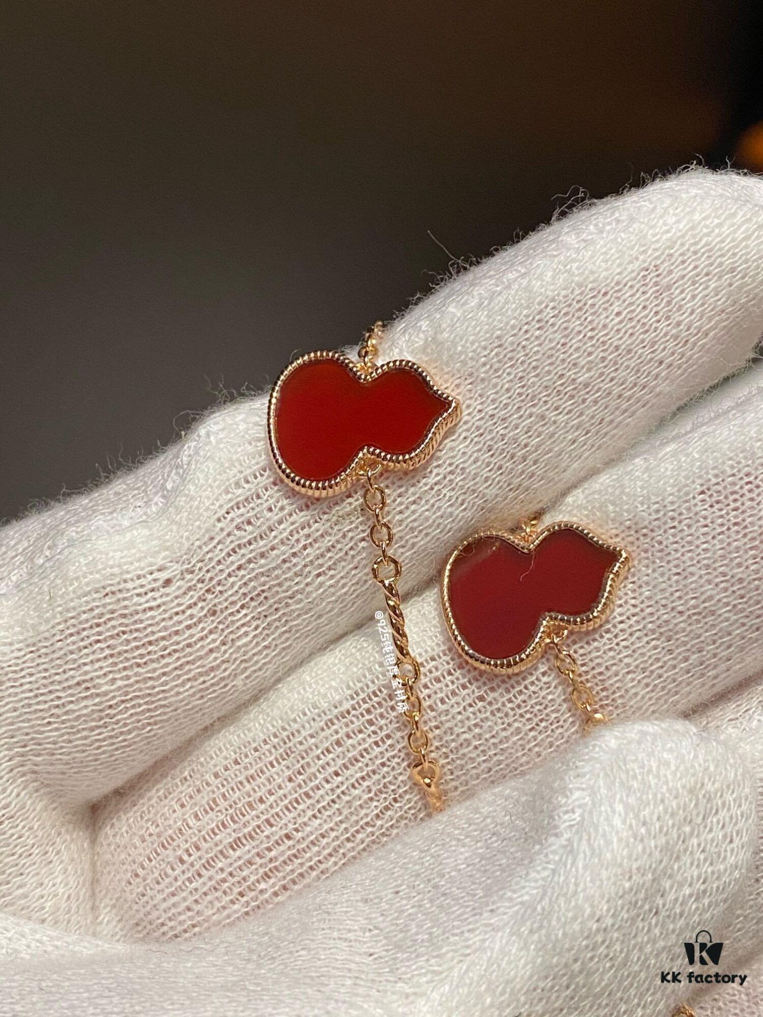 Qeeli*n Gourd Bracelet Necklace, Wulu Series, Symbolizing Great Blessings and Prosperity