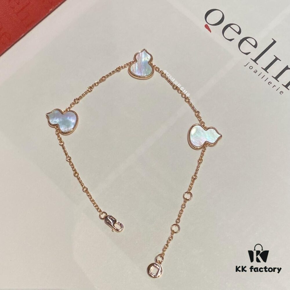 Qeeli*n Gourd Bracelet Necklace, Wulu Series, Symbolizing Great Fortune and Prosperity