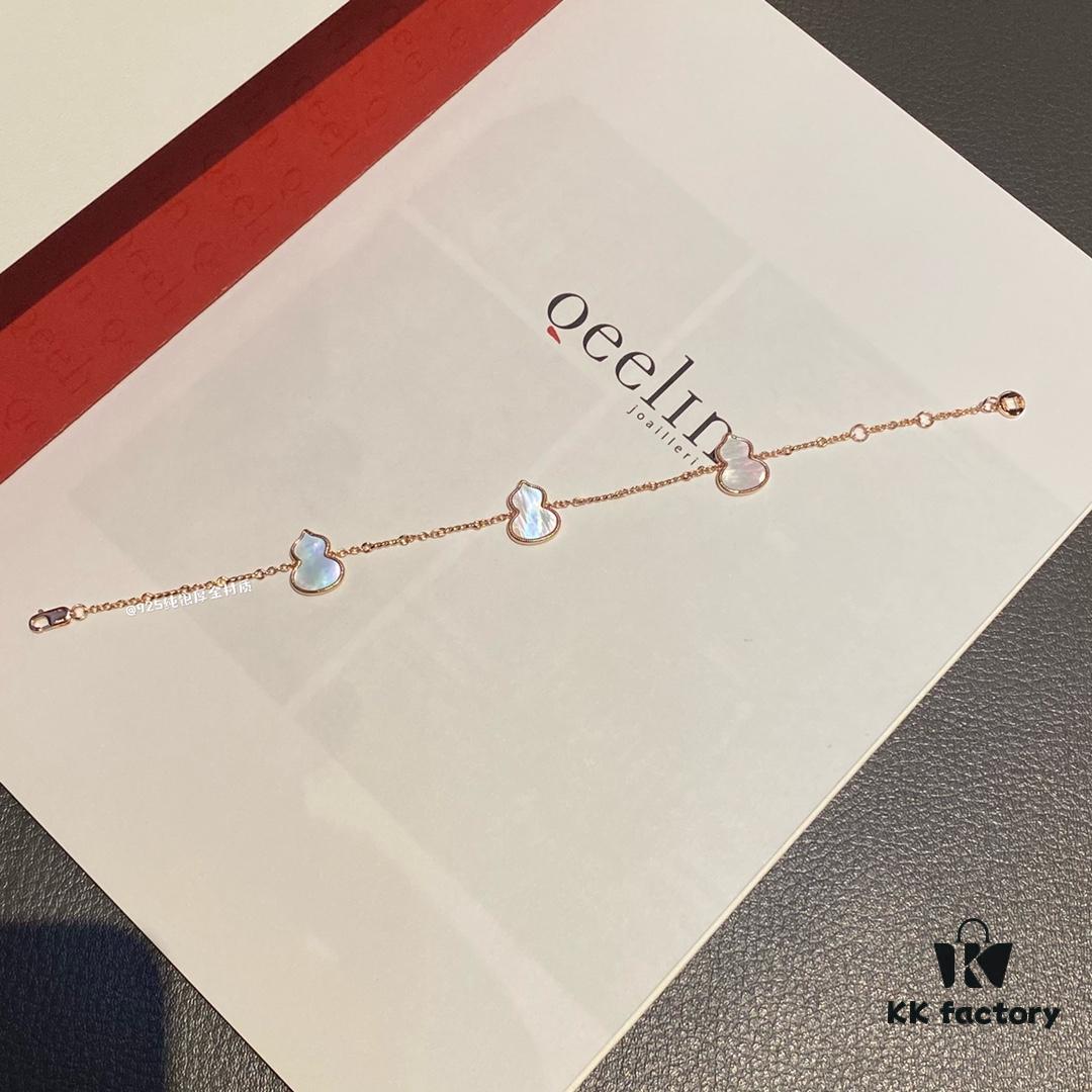 Qeeli*n Gourd Bracelet Necklace, Wulu Series, Symbolizing Great Fortune and Prosperity