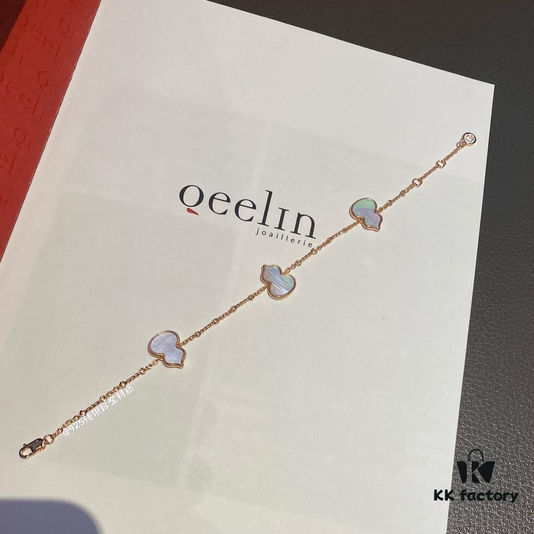 Qeeli*n Gourd Bracelet Necklace, Wulu Series, Symbolizing Great Fortune and Prosperity