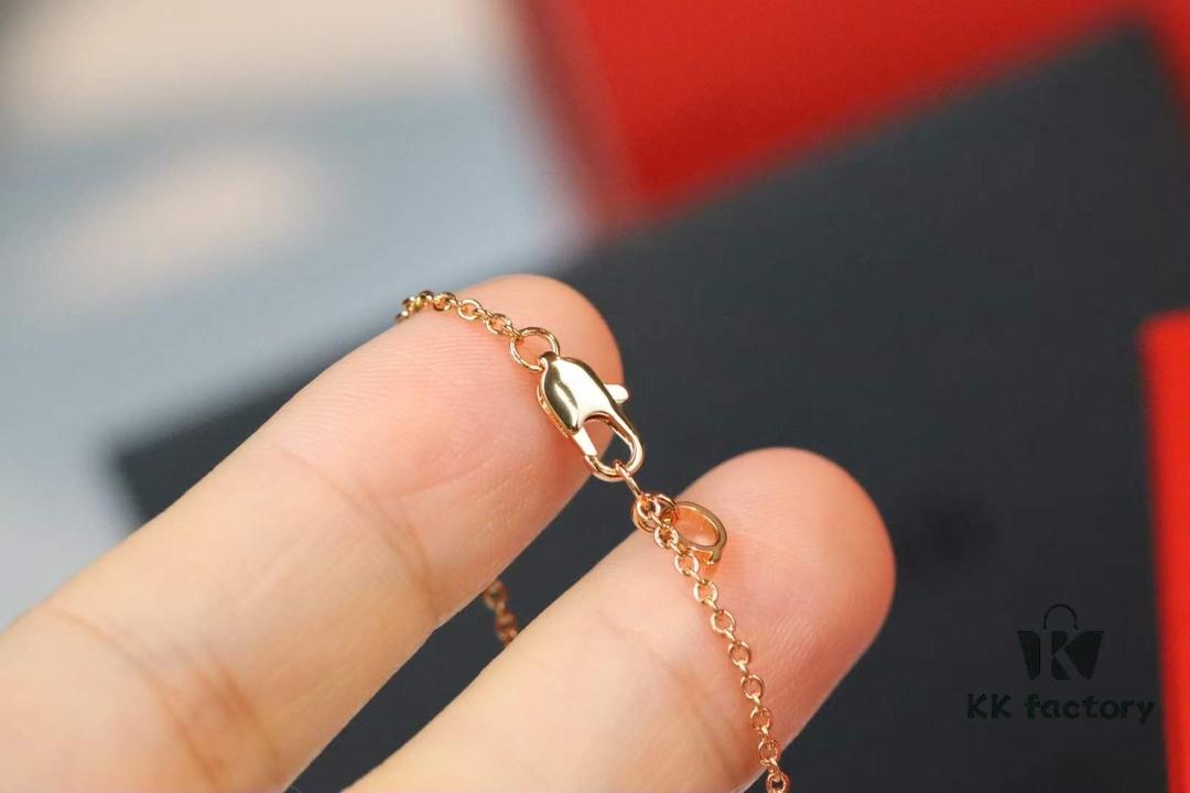 Qeelin Lucky Red Gourd Bracelet with Three Gourds