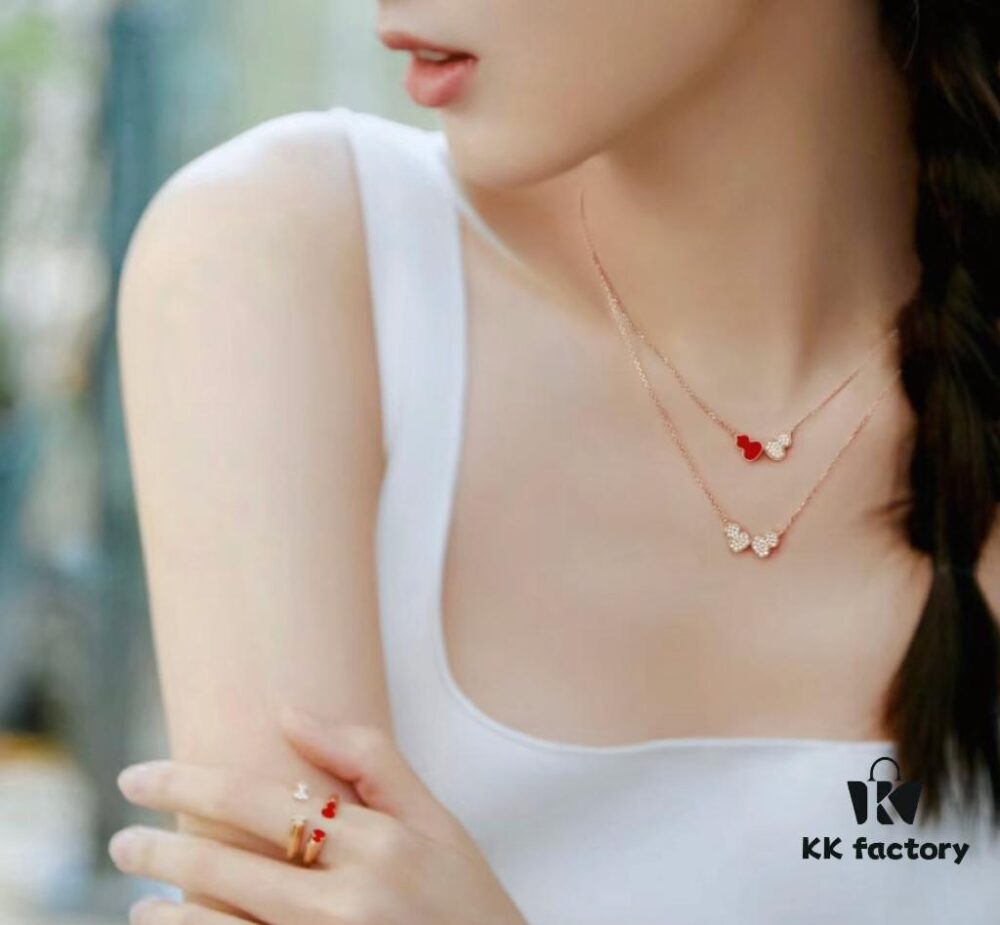 Qeelin Wulu Double Gourd Necklace (Pavé Diamond) - Limited Edition Exclusive with Libeiya