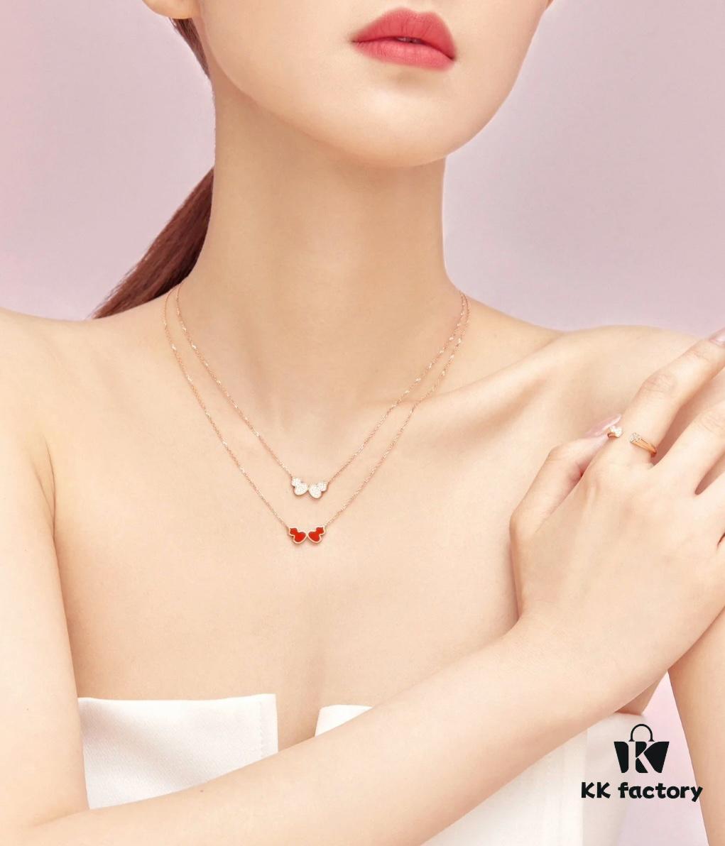 Qeelin Wulu Double Gourd Necklace (Pavé Diamond) - Limited Edition Exclusive with Libeiya