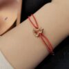 Qeelin Wulu Red String Bracelet, Exclusive Limited Edition in Collaboration with Rebecca