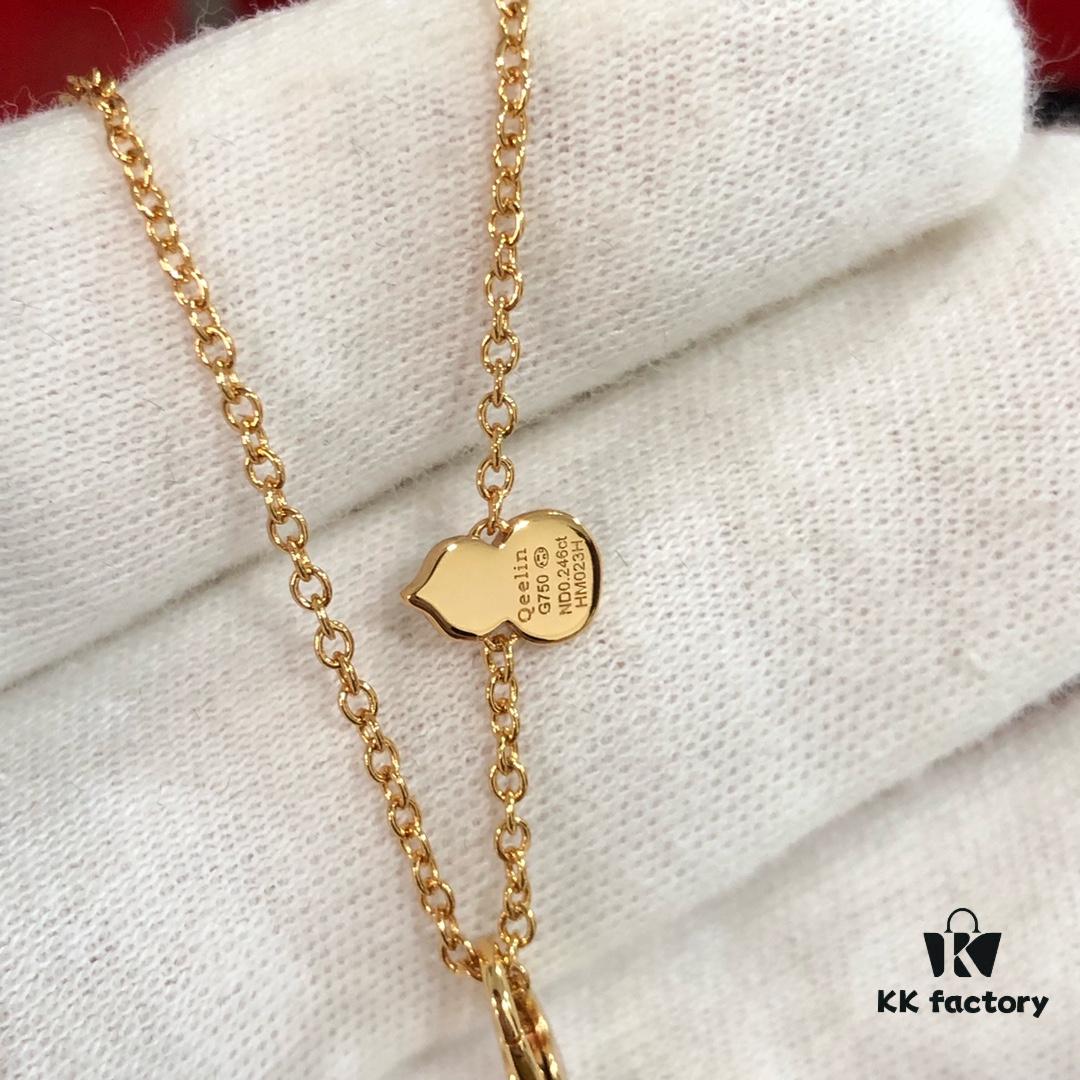 Qeeli* Wulu Series Gourd Medium Necklace