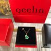 Qeelin Hululu Necklace with Detachable Gourd Pendant