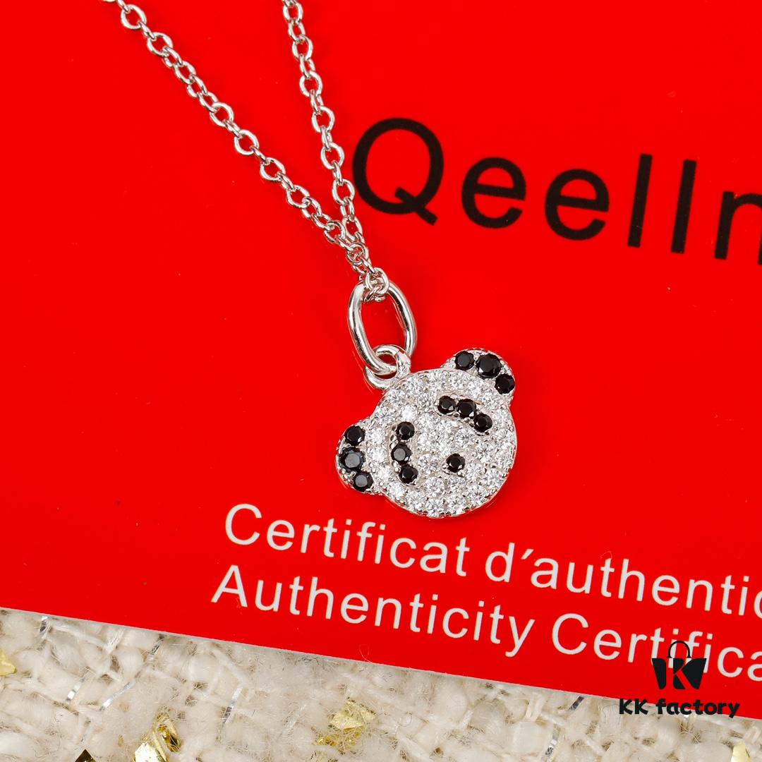 Kirin Panda Necklace - ZP Authorized Exclusive Authentic Jewelry Using Genuine Gold, True Version Only