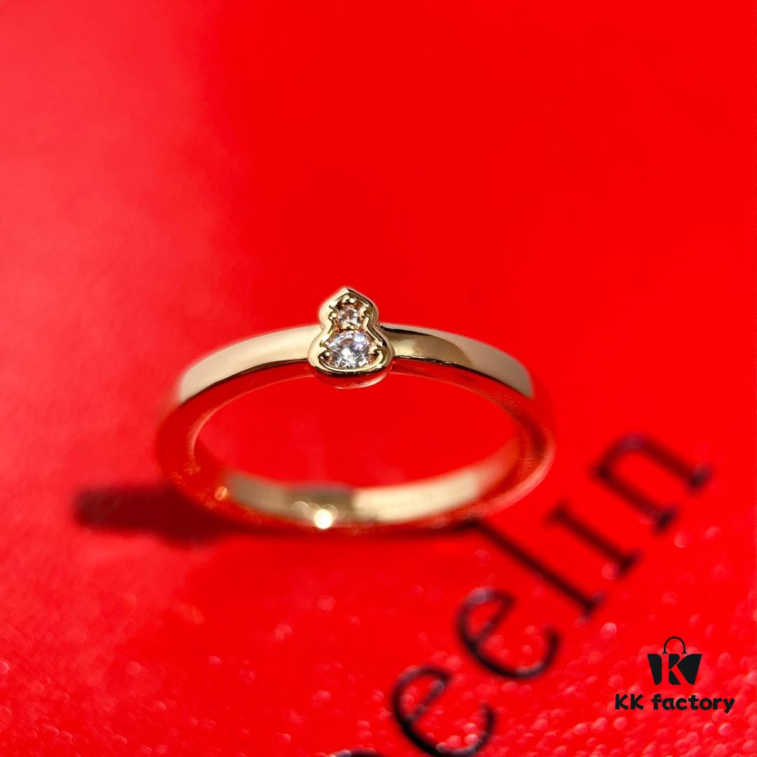 ❗️New Arrival❗️ ☀️Qeelin Qilin Petite Wulu Smooth Gourd Ring