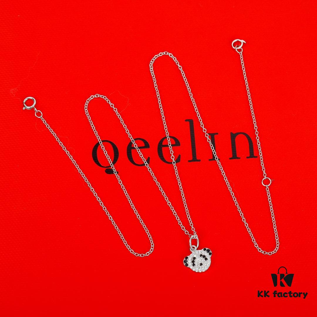 Kirin Panda Necklace - ZP Authorized Exclusive Authentic Jewelry Using Genuine Gold, True Version Only