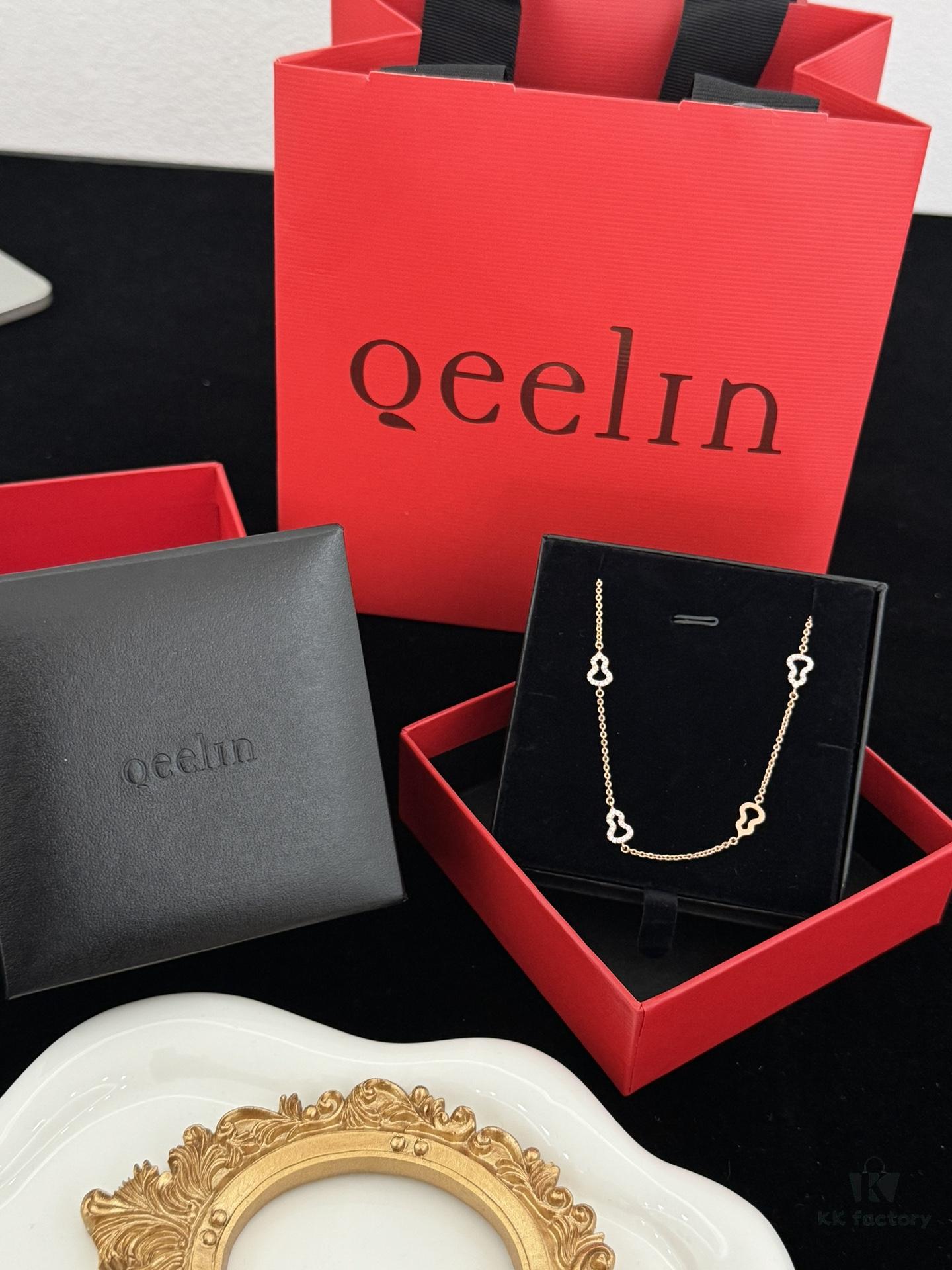 Q*eelin Qilin 2024 New Wulu Series Eight Blessings Necklace / Five Blessings Bracelet in Gift Box Packaging 🎁