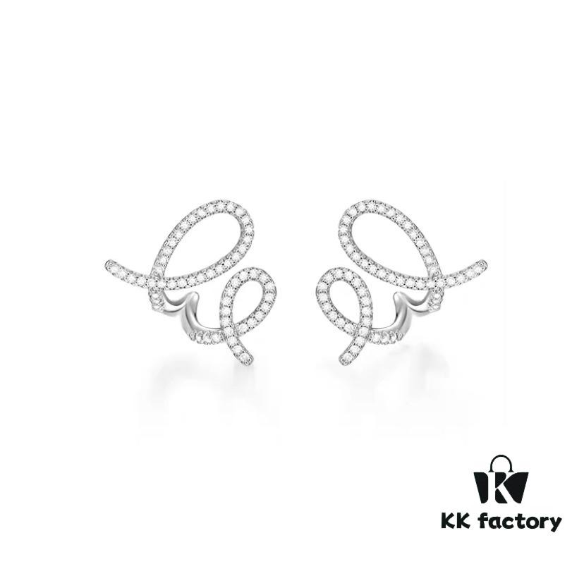 [Same as Zhou Yutong's Style] HEFANG Cream Spiral Stud Earrings, Elegant Design Ear Jewelry for Valentine's Day Gift