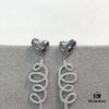 HEFANG Jewelry Cream Twirl Earrings - Limited Edition Design, Ear Studs, Gift for Qixi Festival (Same Style as Zhou Yutong)