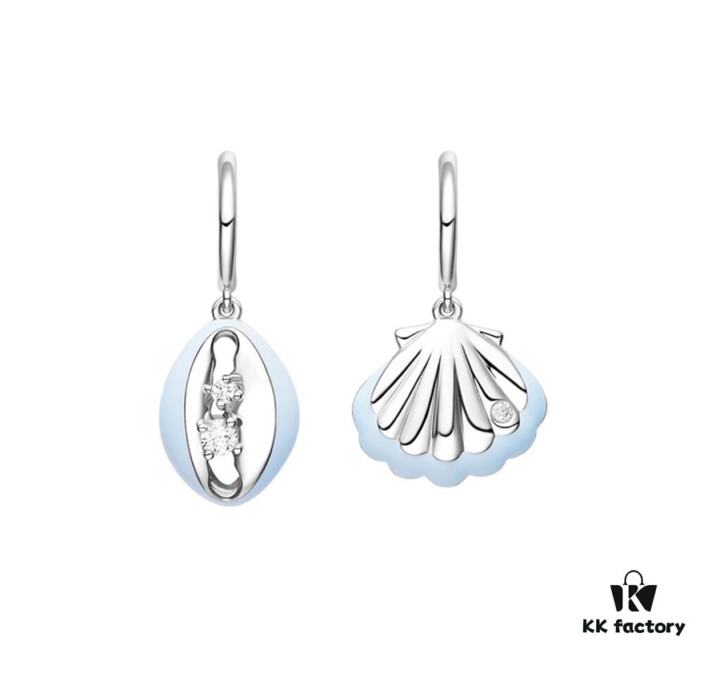 Shell Pendant Earrings Studs, Women's Minimalist Luxury Personality Drop Earrings