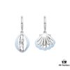 Shell Pendant Earrings Studs, Women's Minimalist Luxury Personality Drop Earrings