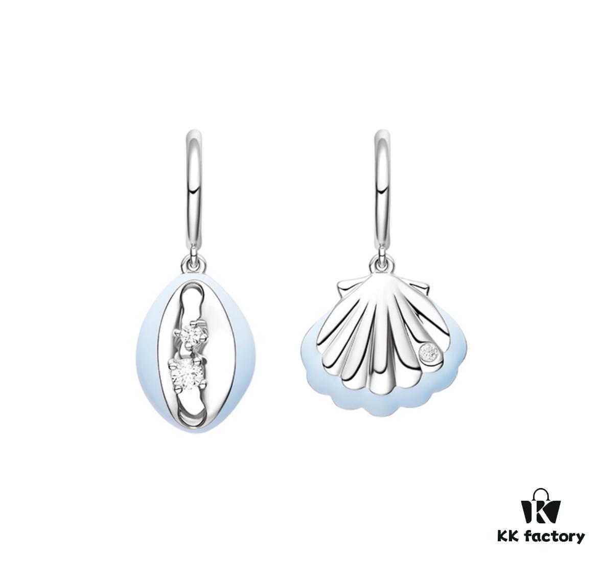 Shell Pendant Earrings Studs, Women's Minimalist Luxury Personality Drop Earrings