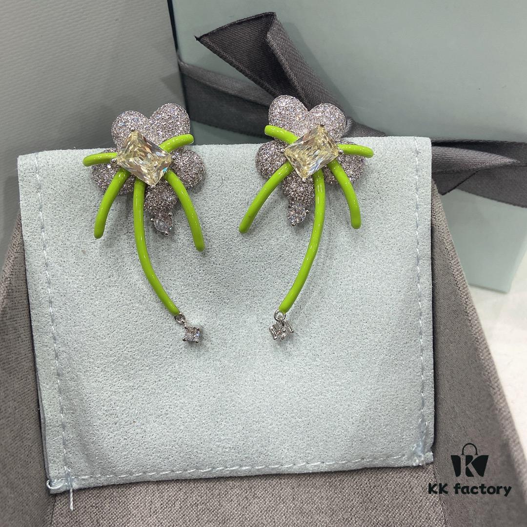 Floral Blossom Stud Earrings