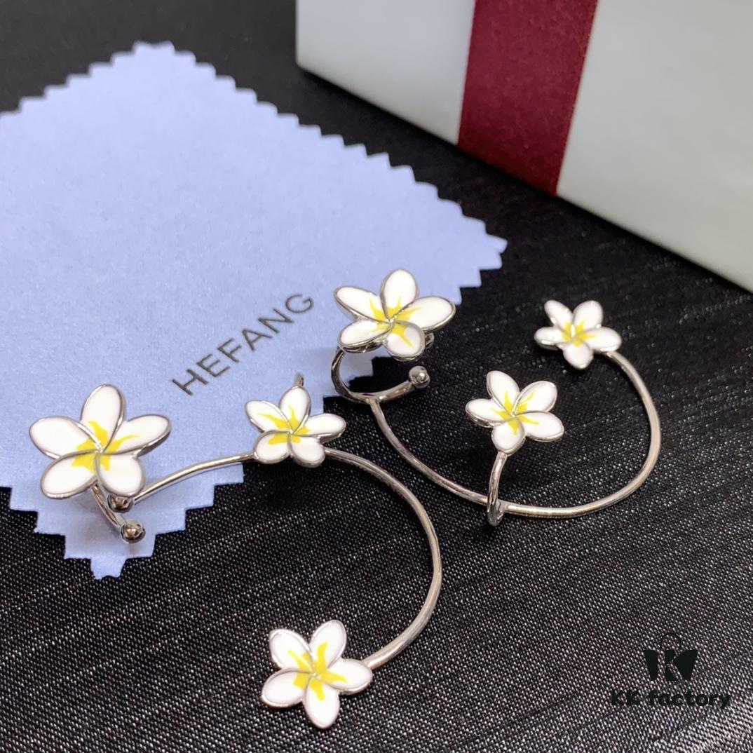 Qixi Gift 🎁 Hefang Huahua Ear Cuff, No Piercing Required, Sold Individually for Left or Right Ear