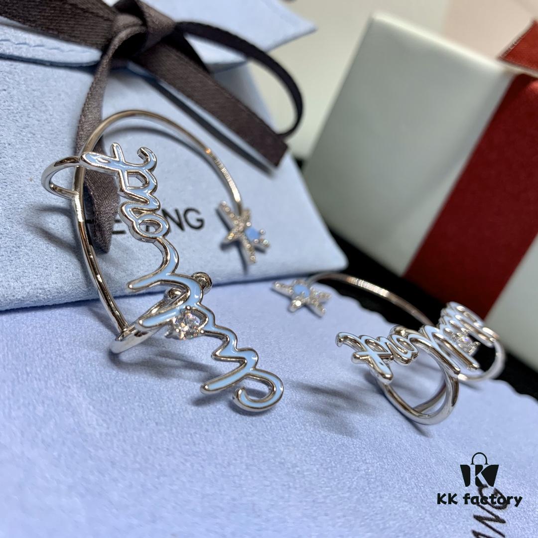 Qixi Gift 🎁 Hefang Jewelry Ear Cuffs, No Piercing Required, Sold Individually, Left and Right Ear Differentiated
