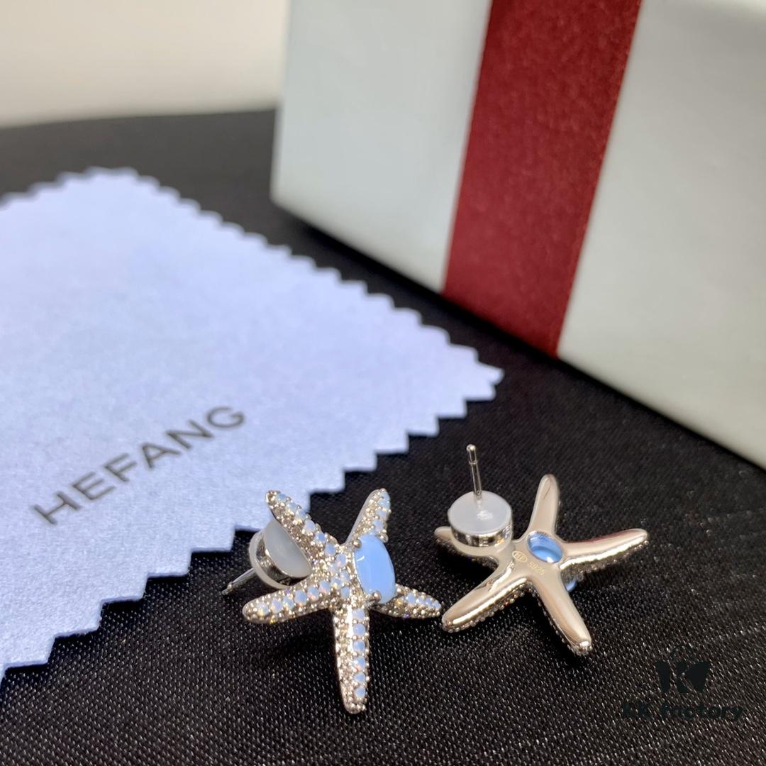 Qixi Gift 🎁 HEFANG Seastar Earrings, Perfect for Beach Vacations!