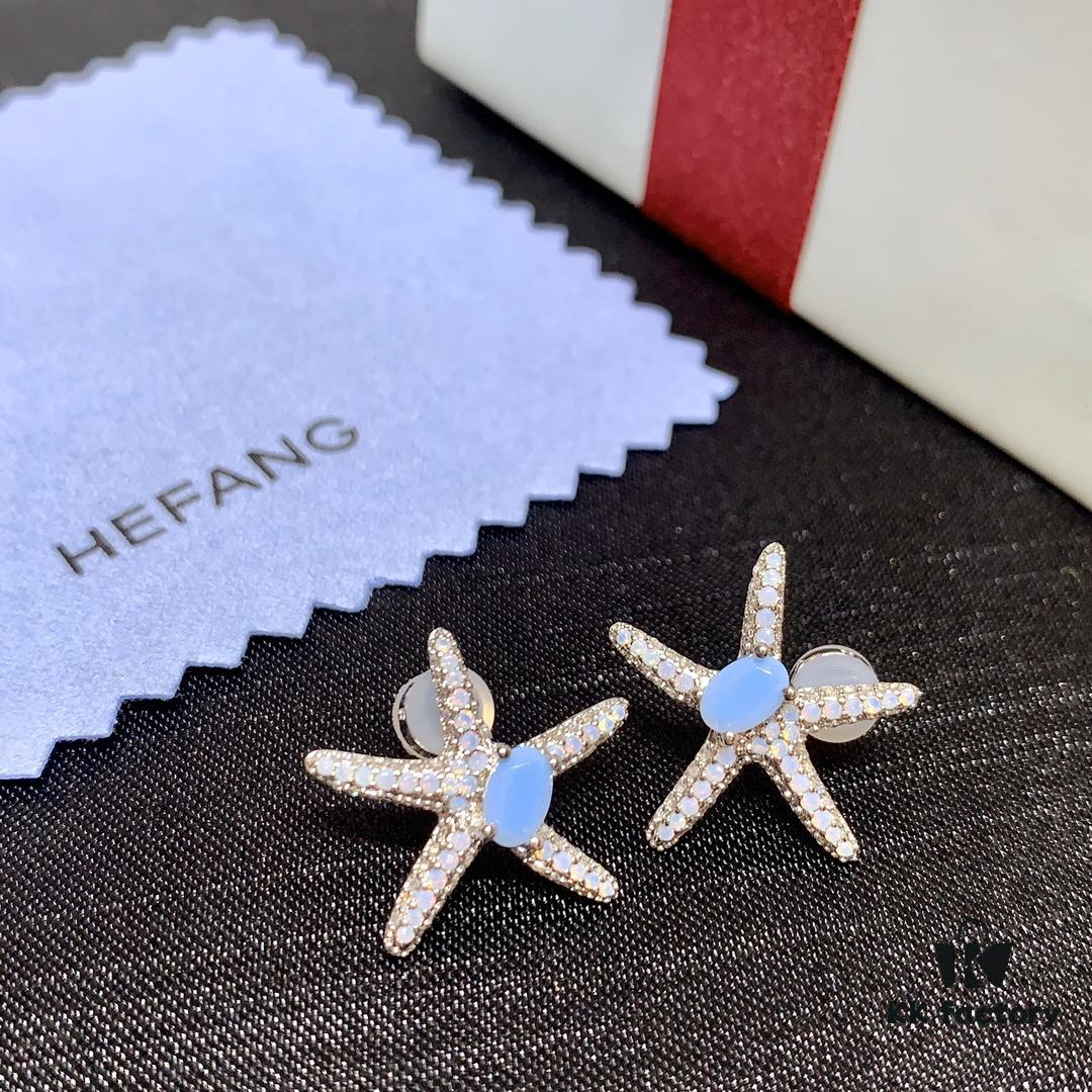 Qixi Gift 🎁 HEFANG Seastar Earrings, Perfect for Beach Vacations!