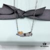 HEFANG Xiao Hua Corgi Collar Chain, Lightweight Luxury Unique Design Necklace, Qixi Gift (Same Style as Zhou Yutong)
