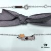 HEFANG Xiao Hua Corgi Collar Chain, Lightweight Luxury Unique Design Necklace, Qixi Gift (Same Style as Zhou Yutong)
