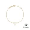 HEFANG Jewelry Declaration Ladies' Diamond Heart Pendant, Minimalist Thin Bracelet Hand Chain
