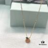 He Fang Da Ju Da Li Collarbone Chain, Same Style as Qiao Xin's Orange Citrus Necklace