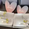 Single Piece New Arrival ❤️ HEFANG Jewelry Barbie ✨ New Collection Hula Hoop Ear Cuff Available in Three Colors ✨ Model Wearing Effect Image