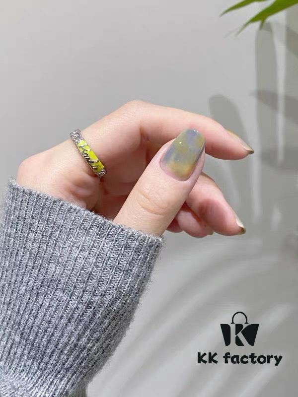 New Arrival ❤️ HEFANG Jewelry Barbie ✨ New Collection Elastic Band Ring with Model Wearing Effect