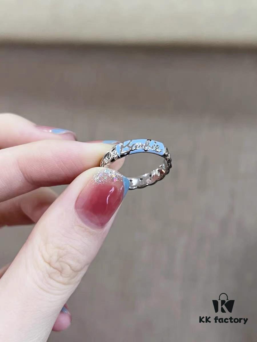 New Arrival ❤️ HEFANG Jewelry Barbie ✨ New Collection Elastic Band Ring with Model Wearing Effect