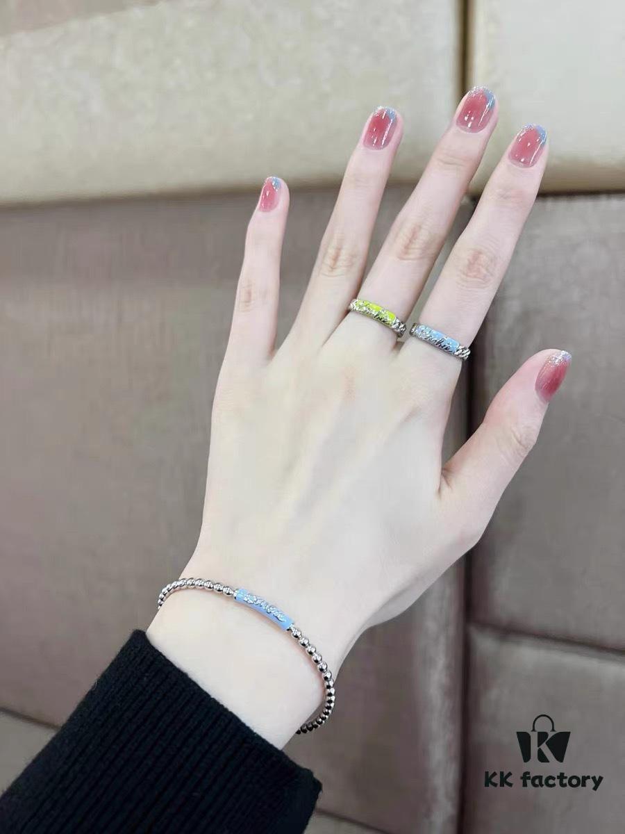 New Arrival ❤️ HEFANG Jewelry Barbie ✨ New Collection Elastic Band Ring with Model Wearing Effect