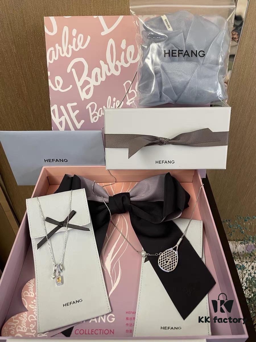 New Arrival❤️ HEFANG Jewelry Barbie ✨ New Collection Tennis Racket Body Chain ✨ Wearing Effect Image
