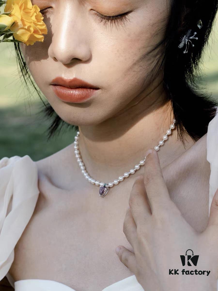 HEFANG - Fruit Freedom Series Peach Ice Juice Necklace