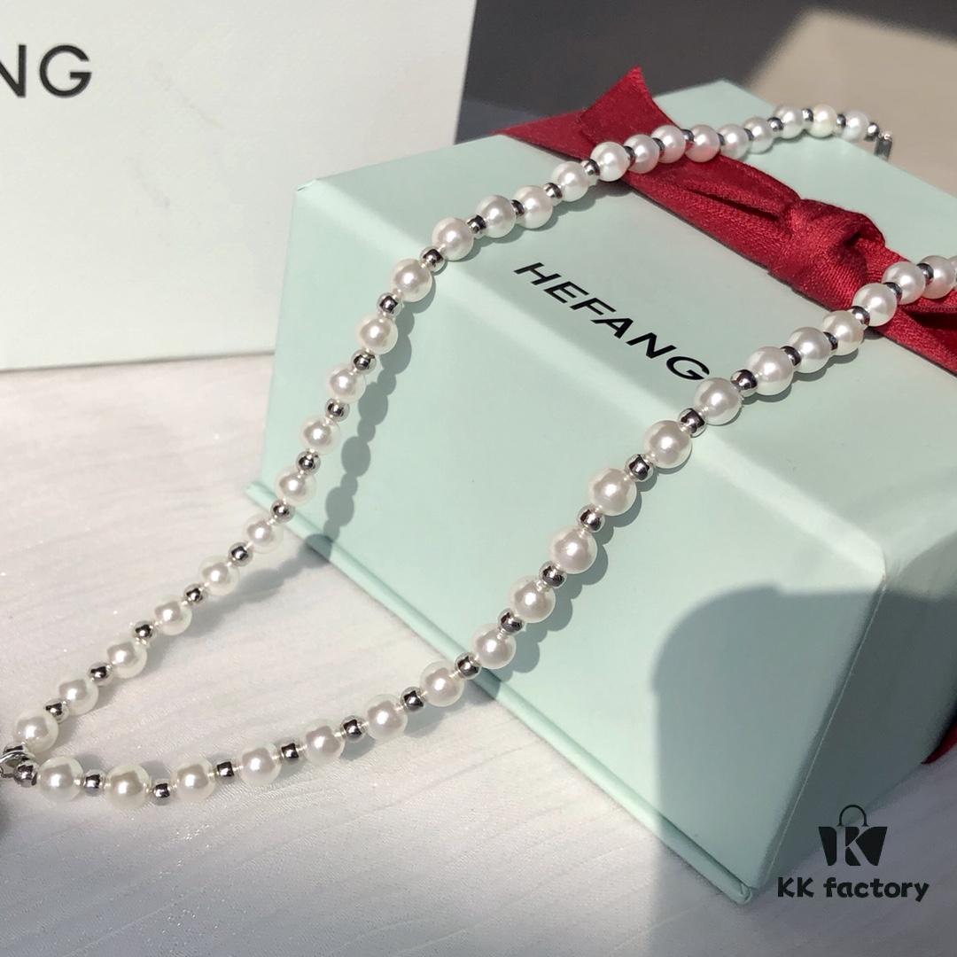 HEFANG Jewelry Gemstone Bear Necklace