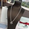 HEFANG Jewelry Elizabeth Bow Pendant Necklace