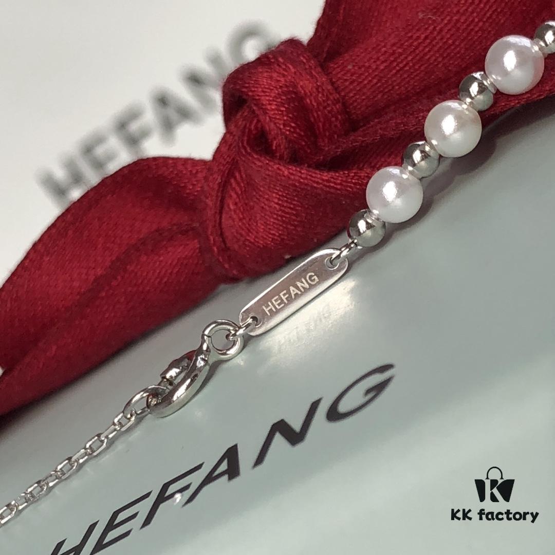 HEFANG Jewelry Elizabeth Bow Pendant Necklace