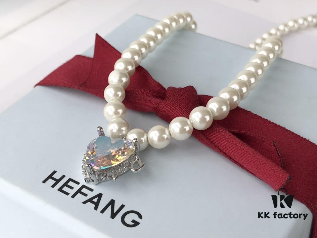 New Arrival HEFANG Barbie Aurora Sweetheart Short Necklace