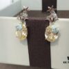 HEFANG Jewelry Pineapple Ice Earrings