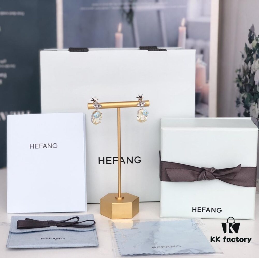 HEFANG Jewelry Pineapple Ice Earrings