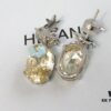 HEFANG Jewelry Pineapple Ice Earrings