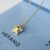 HEFANG Jewelry Star Balloon Collar Necklace
