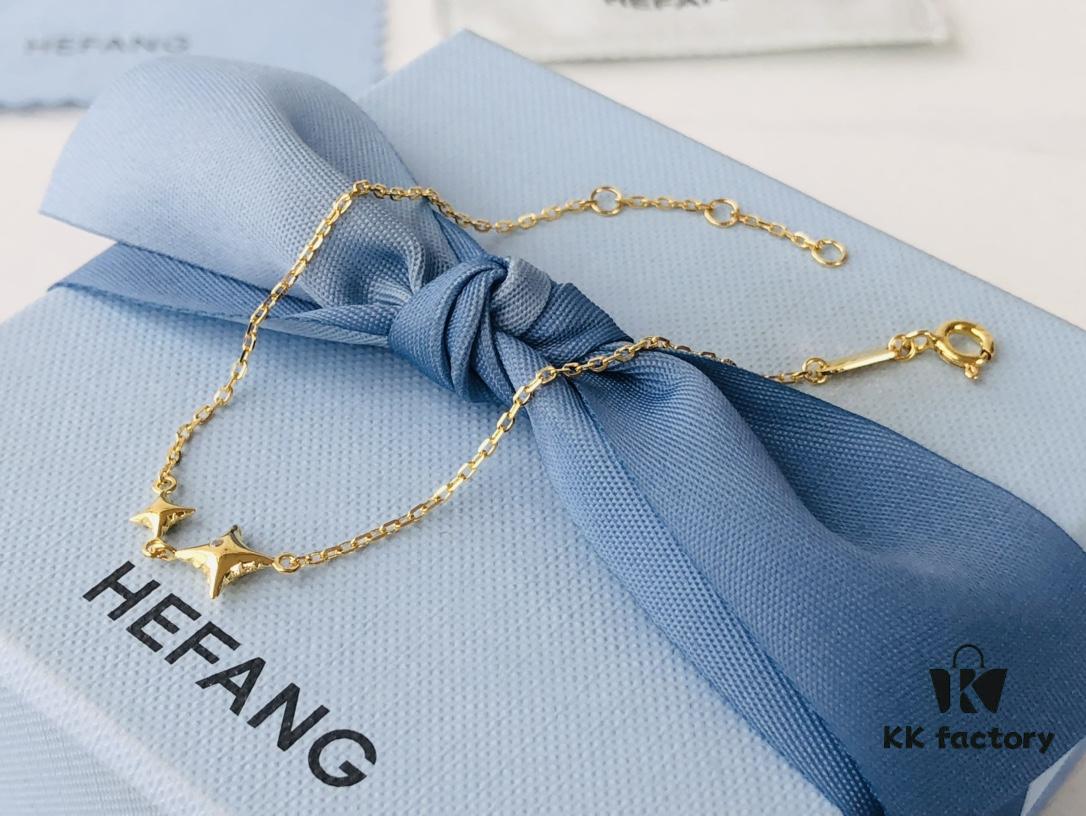 HEFANG Jewelry Gemini Diamond Bracelet