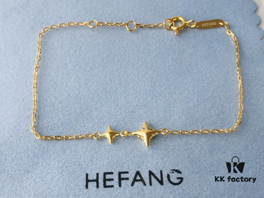 HEFANG Jewelry Gemini Diamond Bracelet